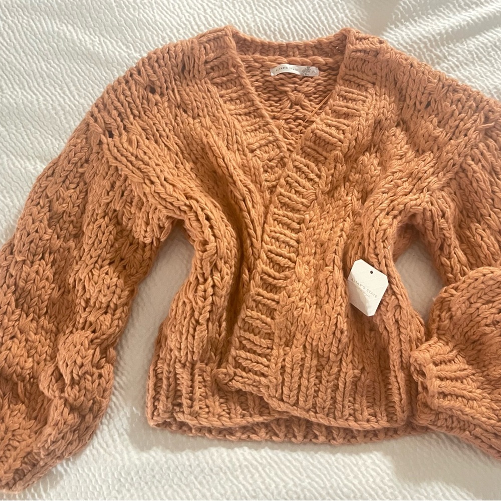 Altar’d State Sweater - Warm Orange
